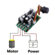 ШІМ (PWM) регулятор обертів двигуна постійного струму DC 12-48V 20А - фото №4
