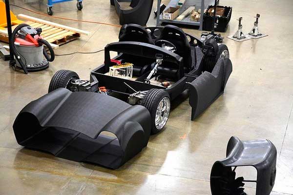 3d печать автомобиля