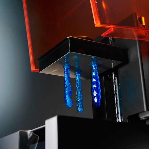 Gillette печатает ручки на SLA 3d принтере